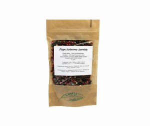 Pieprz kolorowy ziarnisty (naturalny) 200g - Dary Podlasia