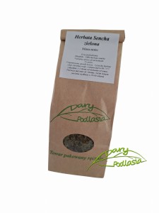 Herbata zielona SENCHA liściasta 50g - Dary Podlasia